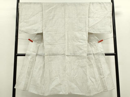 平和屋着物＊夏物　男性　上布　吉祥文　麻　逸品　未使用　CABG2375ze