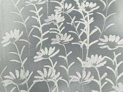 平和屋着物＊夏物　訪問着　絽　手描き　枝花文　暈し染め　洗える着物　CABG2376ze