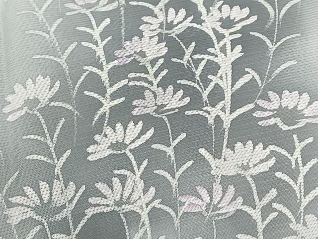 平和屋着物＊夏物　訪問着　絽　手描き　枝花文　暈し染め　洗える着物　CABG2376ze