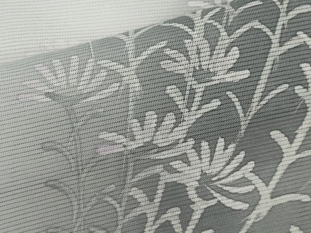 平和屋着物＊夏物　訪問着　絽　手描き　枝花文　暈し染め　洗える着物　CABG2376ze