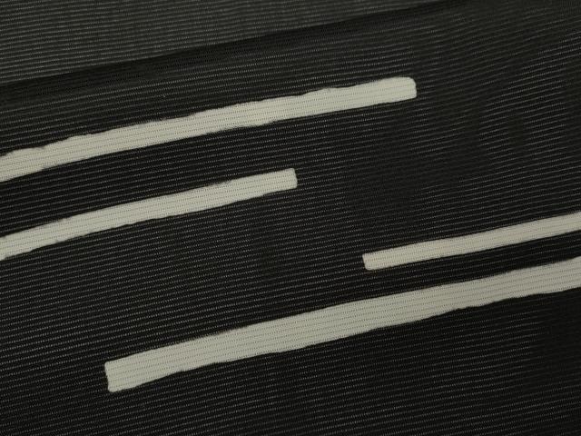 平和屋着物＊夏物　訪問着　絽　吉祥文　黒地　正絹　逸品　未使用　CABG2395ze