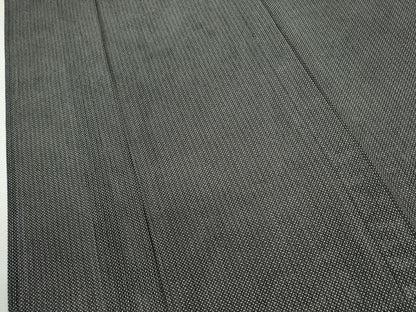 平和屋着物＊夏物　江戸小紋　伝統工芸士　義一作　縦絽　吉祥文　黒地　正絹　逸品　CABG2398ze