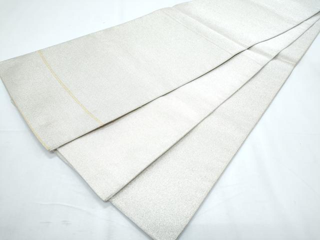 平和屋着物◎全通柄袋帯　綴れ　銀糸　正絹　逸品　CABG2404th