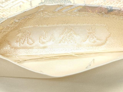 平和屋着物◎六通柄袋帯　桃山絵巻　金糸　正絹　逸品　CABG2414th