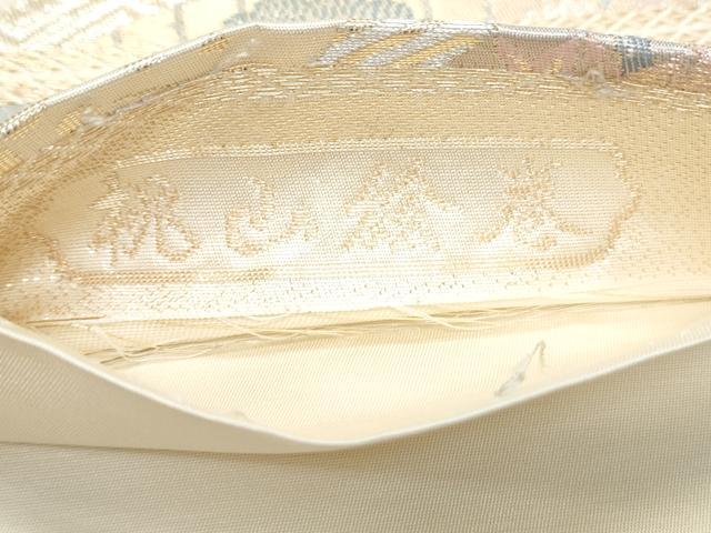 平和屋着物◎六通柄袋帯　桃山絵巻　金糸　正絹　逸品　CABG2414th