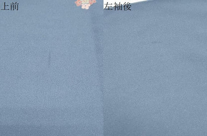 平和屋着物▽小紋　単衣　櫛　簪　洗える着物　CABG2437th