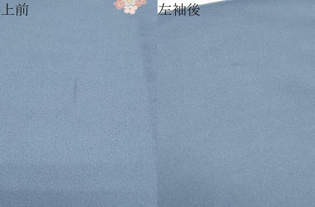 平和屋着物▽小紋　単衣　櫛　簪　洗える着物　CABG2437th