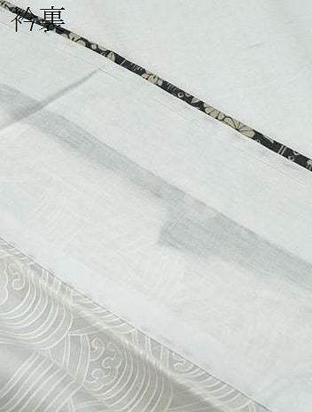 平和屋着物▽小紋　単衣　花間道　洗える着物　CABG2445th