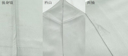 平和屋着物▽訪問着　単衣　友禅　草花文　暈し染め　正絹　逸品　CABG2452th