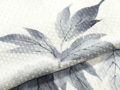 平和屋着物▽訪問着　単衣　手描き　草花文　正絹　逸品　CABG2454th