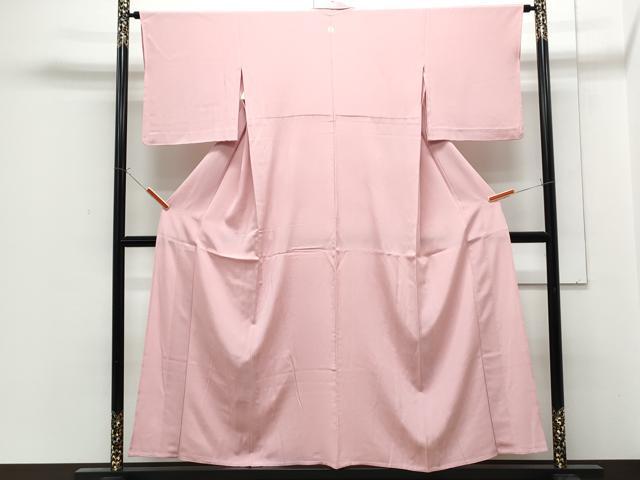 平和屋着物▽上質な色無地　単衣　虹色　正絹　逸品　CABG2474th
