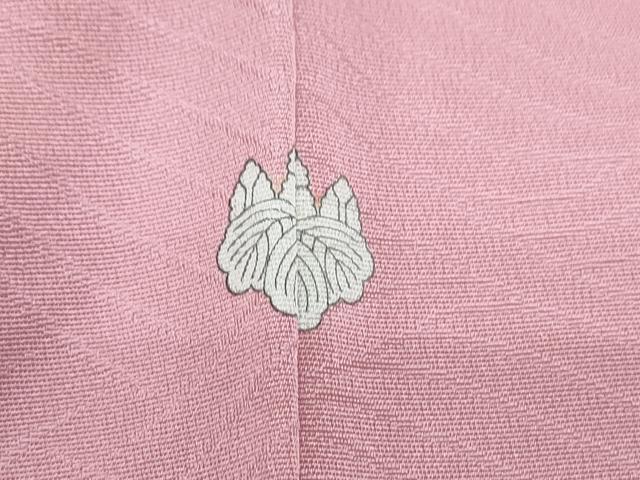 平和屋着物■上質な小紋　地紋起こし　瓦文　正絹　逸品　CABG2477th
