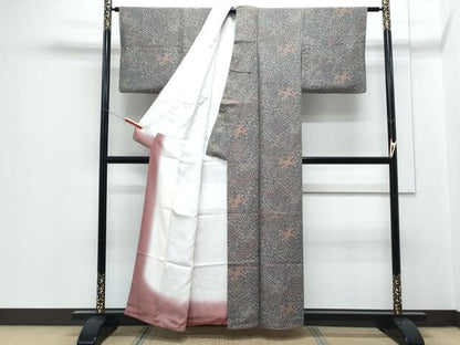 平和屋着物■上質な小紋　吉祥文　正絹　逸品　CABG2478th