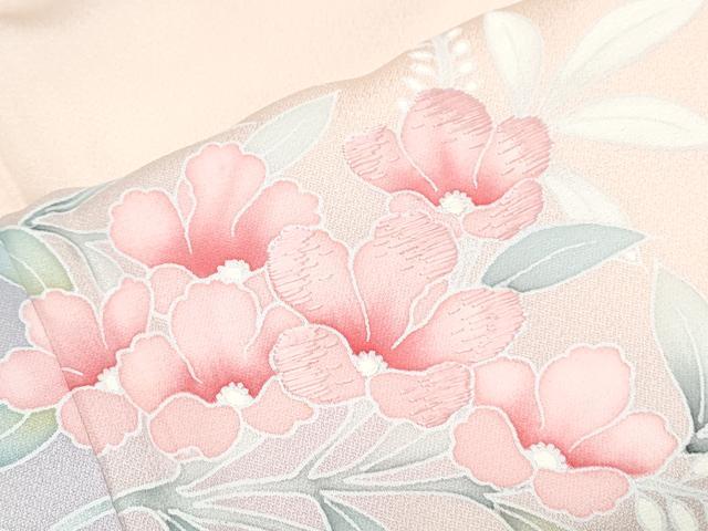 平和屋着物■訪問着　刺繍　草花文　暈し染め　やまと誂製　正絹　逸品　CABG2483th