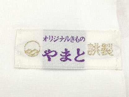 平和屋着物■訪問着　刺繍　草花文　暈し染め　やまと誂製　正絹　逸品　CABG2483th