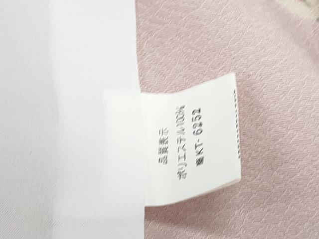 平和屋着物▽小紋　単衣　貝合わせ花文　洗える着物　CABG2488th