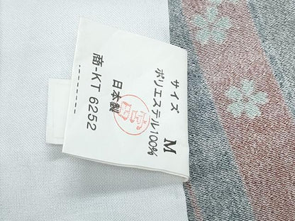 平和屋着物▽小紋　単衣　笹の葉間道　洗える着物　CABG2493th