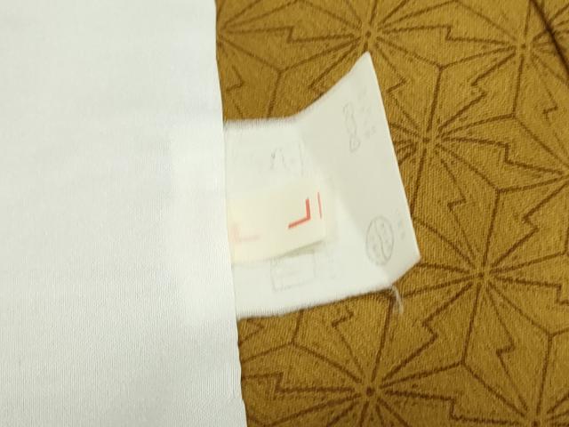 平和屋着物▽小紋　単衣　吉祥文　洗える着物　CABG2498th