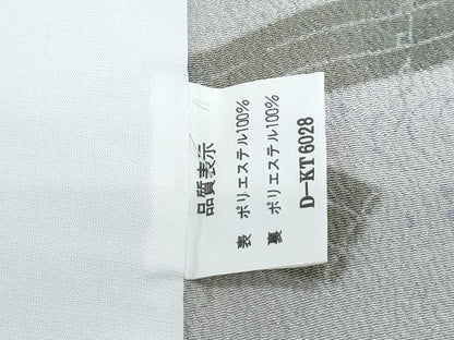 平和屋着物▽小紋　単衣　花筏文　洗える着物　CABG2513th