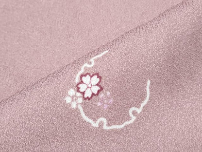 平和屋着物▽小紋　単衣　雪輪花文　洗える着物　CABG2530th