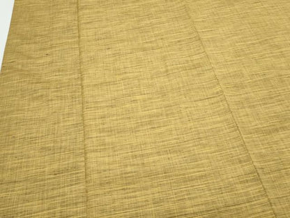 平和屋着物▽上質な紬　単衣　霞文　正絹　逸品　CABG2550th