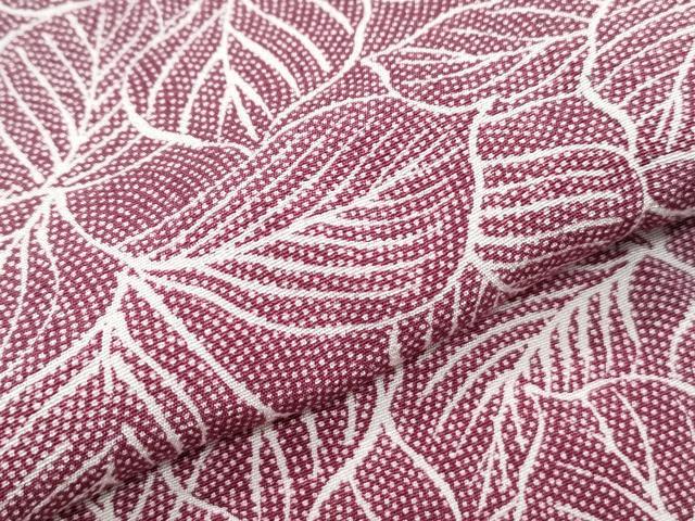 平和屋着物▽訪問着　単衣　草葉文　正絹　逸品　CABG2562th
