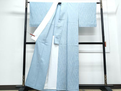 平和屋着物▽上質な小紋　単衣　吉祥文　正絹　逸品　未使用　CABG2564th