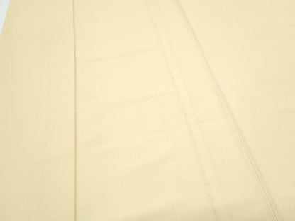 平和屋着物▽色無地　単衣　蜂蜜色　洗える着物　CABG2574th