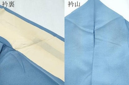 平和屋着物▽訪問着　単衣　手描き　風景文　暈し染め　正絹　逸品　CABG2602th