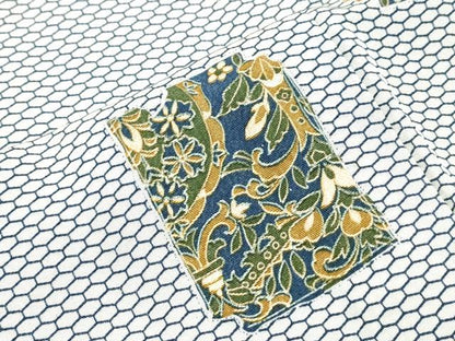 平和屋着物▽上質な小紋　単衣　色紙吉祥花文　正絹　逸品　CABG2615th