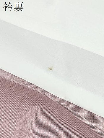 平和屋着物▽豪華　単衣　地紋起こし　草葉文　正絹　逸品　CABG2624th