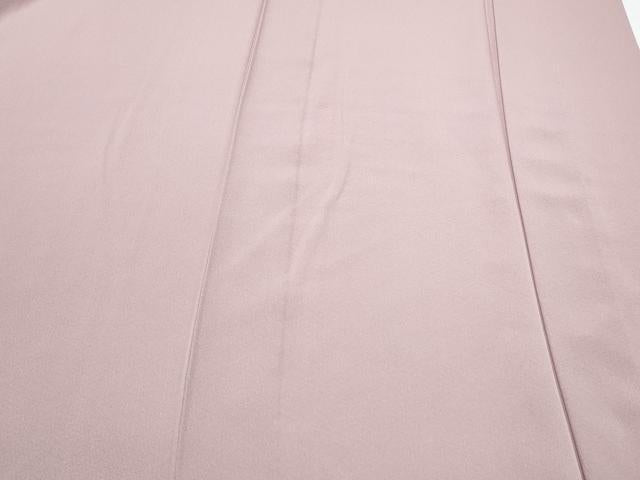 平和屋着物▽豪華　単衣　地紋起こし　草葉文　正絹　逸品　CABG2624th