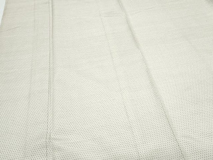 平和屋着物▽上質な紬　単衣　蚊絣　正絹　逸品　CABG2643th