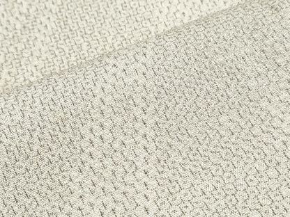 平和屋着物▽本塩沢　単衣　110亀甲　斜線文　正絹　逸品　CABG2645th