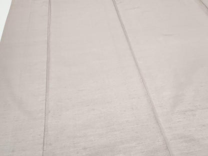 平和屋着物▽上質な紬　色無地　単衣　霞色　正絹　逸品　CABG2648th