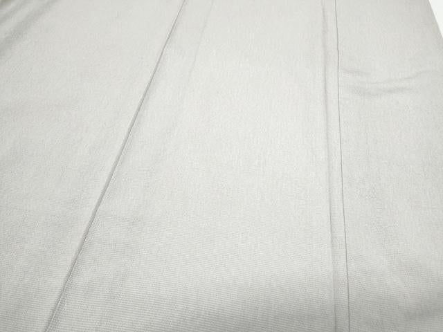 平和屋着物▽本塩沢　訪問着　単衣　雲取り草花文　正絹　逸品　CABG2683th
