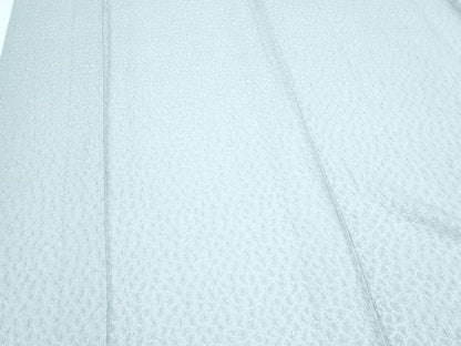 平和屋着物▽上質な色無地　単衣　花尽し　秘色色　正絹　逸品　CABG2692th