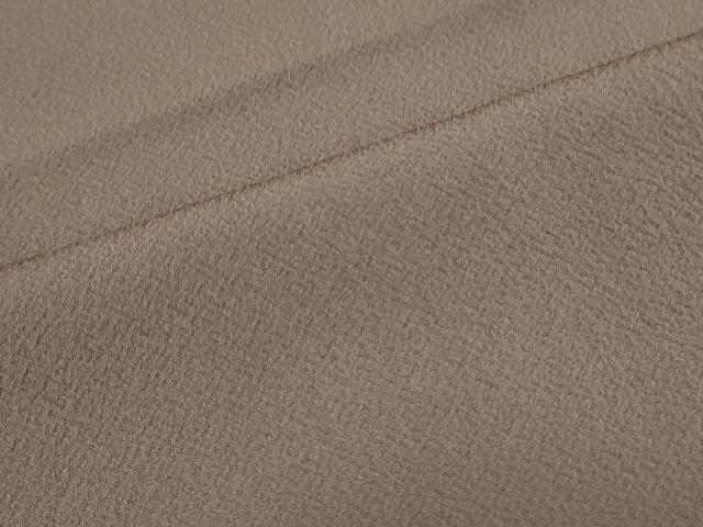 平和屋着物▽上質な色無地　単衣　憲法茶色　正絹　逸品　CABG2693th