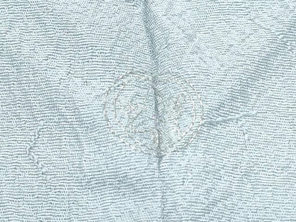 平和屋着物▽上質な色無地　単衣　秘色色　正絹　逸品　CABG2696th