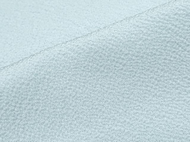 平和屋着物▽ろう彩工芸　奥村一心　色無地　単衣　白藍色　正絹　逸品　CABG2701th