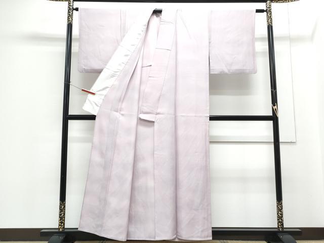 平和屋着物▽上質な小紋　単衣　作家物　霞文　暈し染め　正絹　逸品　CABG2703th
