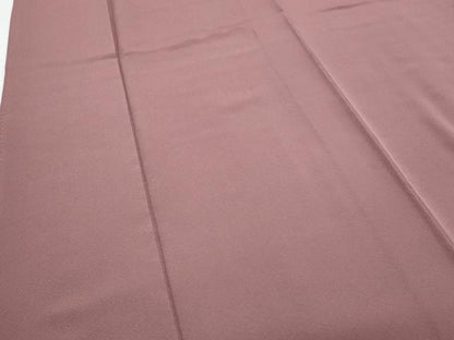 平和屋着物■上質な色無地　浅蘇芳色　正絹　逸品　CABG2730th