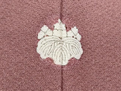 平和屋着物■上質な色無地　浅蘇芳色　正絹　逸品　CABG2730th