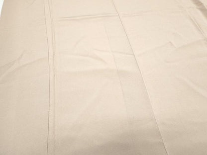 平和屋着物■上質な色無地　赤白橡色　正絹　逸品　CABG2734th