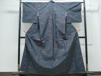 平和屋着物■本場大島紬　7マルキ　花間道　正絹　逸品　未使用　CABG2746th