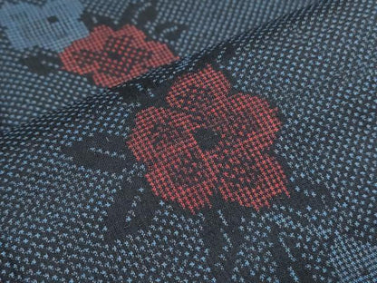 平和屋着物■本場大島紬　7マルキ　花間道　正絹　逸品　未使用　CABG2746th