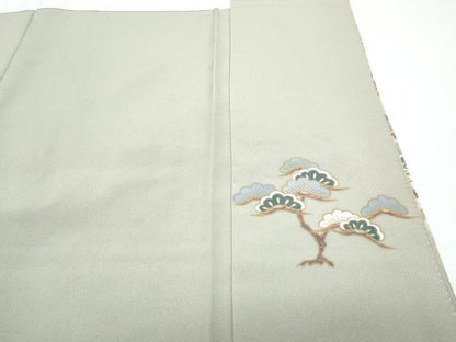 平和屋着物■豪華色留袖 飛鳥風景文 暈し染め 金彩 正絹 逸品 CABG2753th