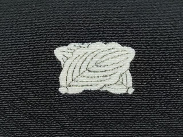 平和屋着物■豪華黒留袖　駒刺繍　扇面宝尽くし文　金彩　正絹　逸品　CABG2762th