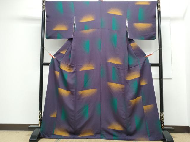 平和屋着物■上質な小紋　吉祥文　正絹　逸品　CABG2776th