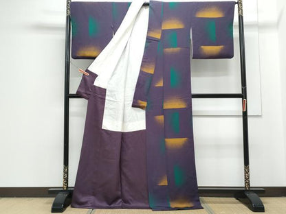 平和屋着物■上質な小紋　吉祥文　正絹　逸品　CABG2776th